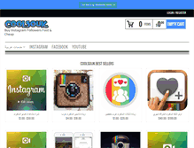 Tablet Screenshot of coolsouk.com